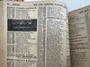 New York City Telephone Red Book 1910 Rare early phone book!