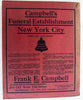 New York City Telephone Red Book 1910 Rare early phone book!