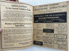New York City Telephone Red Book 1910 Rare early phone book!