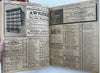 New York City Telephone Red Book 1910 Rare early phone book!