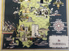 Sardegna Sardinia Italia Italy 1941 charming color cartoon map Nicouline art