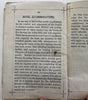 Hot Springs Arkansas c1875 rare promo guide book St. Louis RR map Hotel handbill
