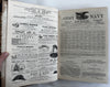 Army & Navy Journal 1874-75 huge bound vol w/ 51 issues many ads military guns