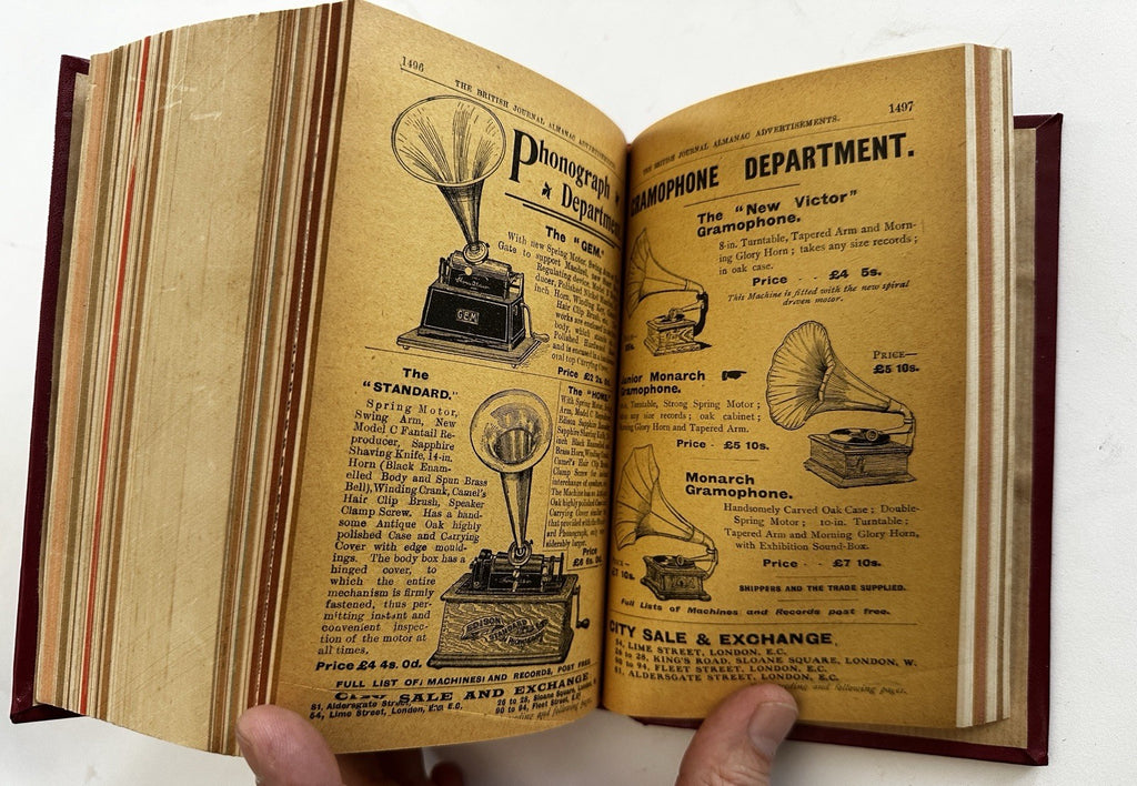 British 1907 Photographic Almanac Photographers companion rare book 1000+ Ad pgs