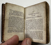 Methodist episcopal Hymns 1831 Wesley Rare miniature leather book gilt decorated