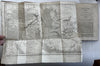 Rollin Ancient History 1813 London 8 vol set leather set books 16 maps 3 plates