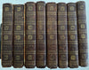 Rollin Ancient History 1813 London 8 vol set leather set books 16 maps 3 plates
