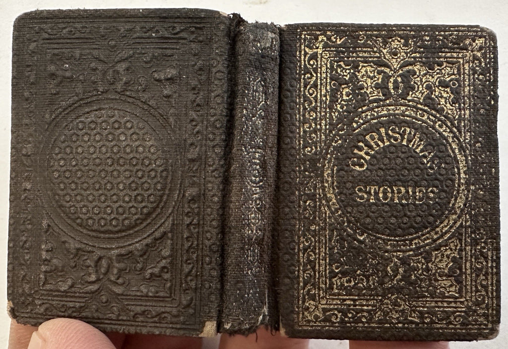 NH White Mts. Old Man & Christmas Stories c.1862 miniature American rare book