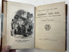 Charles Dickens Dombey & Son beautiful old leather book c. 1930’s illustrated