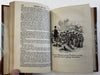 Charles Dickens Dombey & Son beautiful old leather book c. 1930’s illustrated