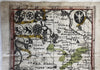 Germany Münster region Friesland Embden Holland 1633 Salzburg rare miniature map