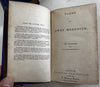 Whittier Meredith Percival Poetry 19th century set 6 vols c. 1857 female traits