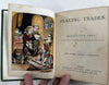 Trades / Jobs c.1873 children play 15 color litho plates Tailor Umbrella maker