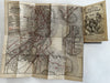 Boston Almanac 1867 city plan map & period advertising City & Business Directory