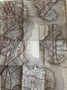 Boston Almanac 1867 city plan map & period advertising City & Business Directory