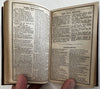 Boston Almanac 1867 city plan map & period advertising City & Business Directory
