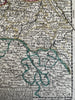 Catholic Low Countries Holland Netherlands 1719 Chiquet decorative antique map