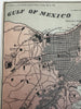Battleship Maine blown up! Havana Harbor Cuba rare May 1898 Newspaper insert map