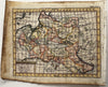 Poland 1788 Toulouse rare map lovely hand color La Pologne Prussia Curland