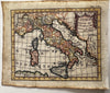 Italy Italia 1788 Toulouse rare map lovely hand color La Pologne Prussia Curland