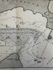 Little Harbor Newcastle Great Island Portsmouth NH 1887 nautical map hand color