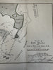 Little Harbor Newcastle Great Island Portsmouth NH 1887 nautical map hand color
