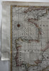Seat of War Europe coasts chart 1763 scarce map England France Spain Italy