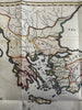Acts of Apostles Bible Turkey Syria historical 1813 Scarce Etheridge large map
