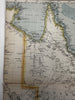 Australia 1881 Lett’s 2 sheet detailed color maps numerous tracks & expeditions