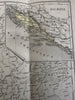 Austro -Hungarian Empire Germany Prussia 1879 Chevallier large hc engraved map