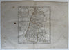 Roman era Holy Land Judea c.1790’s Vaugondy Delamarche engraved hand color map
