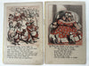 Pretty Dog silly rhymes Uncle Cefil 1865 McLoughlin color woodcut juvenile book