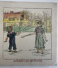 Kate Greenaway McLoughlin knock-off 1882 juvenile color painting book Art Steps