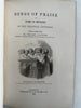 Songs of Praise 1866 lovely ornate gilt leather gift book w/ 61 fine engravings