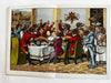 Dog story Dash’s Holiday variants 1860’s McLoughlin color chromo 2 books juv.