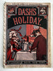 Dog story Dash’s Holiday variants 1860’s McLoughlin color chromo 2 books juv.