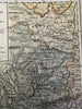 China Mongolia Hainan Yunnan Tong-King 1886 Catholic Christian Missionary map