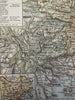 China Mongolia Hainan Yunnan Tong-King 1886 Catholic Christian Missionary map