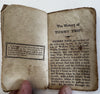 rare juvenile chapbook dogs animals 1822 Tommy Trip w/ 14 wood cuts peacock Owl