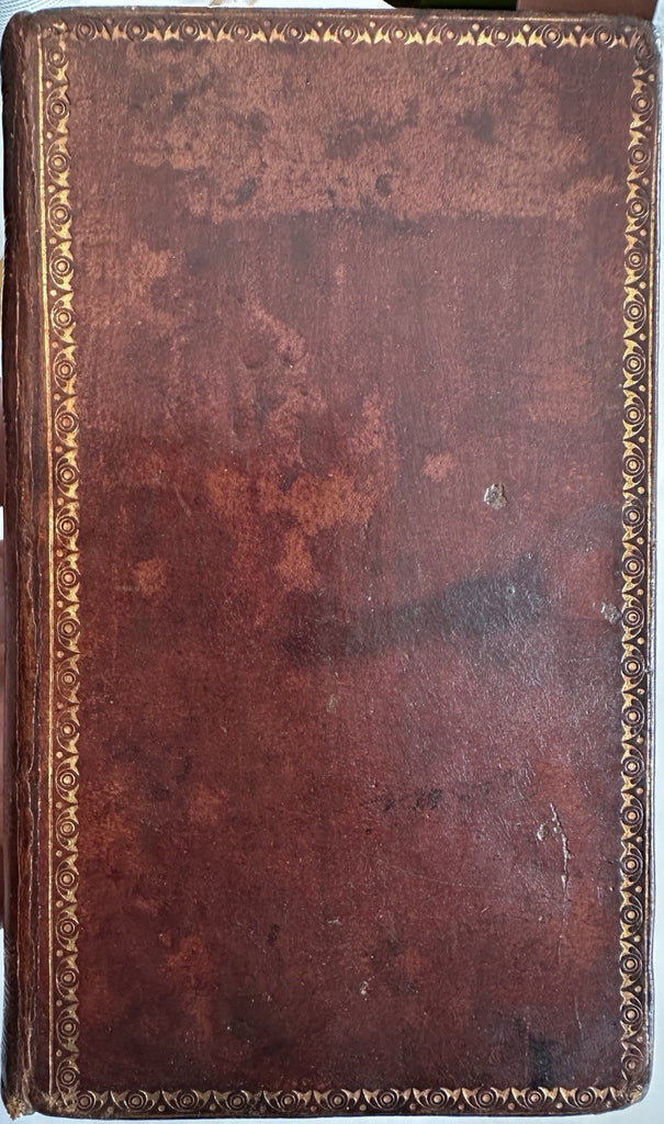 History of Canada nation & peoples 1821 Dainville rare leather book