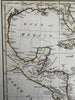 West Indies Caribbean East West Florida New Spain Cuba 1794 Wilkinson scarce map