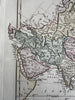 Asia New Holland Arabia Tibet Hindoostan Persia China 1800 Wilkinson scarce map