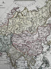 Asia New Holland Arabia Tibet Hindoostan Persia China 1800 Wilkinson scarce map