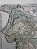 Hindoostan India from latest authorities 1800 Wilkinson scarce map