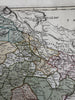 Hindoostan India from latest authorities 1800 Wilkinson scarce map