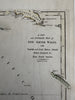 New South Wales Australia/ New Holland Norfolk Island 1794 Wilkinson scarce map