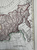 Russian Empire across Asia Siberia Ostiaks Kamchatka 1794 Wilkinson scarce map