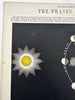 Phases of Moon diagram 1850’s hold to light color tissue rare celestial print