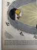Seasons Celestial diagram Zodiac c.1850’s Reynolds hand colored rare print