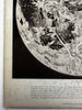 Rosse’s Telescopic Moon surface 1850’s hold to light tissue rare celestial print